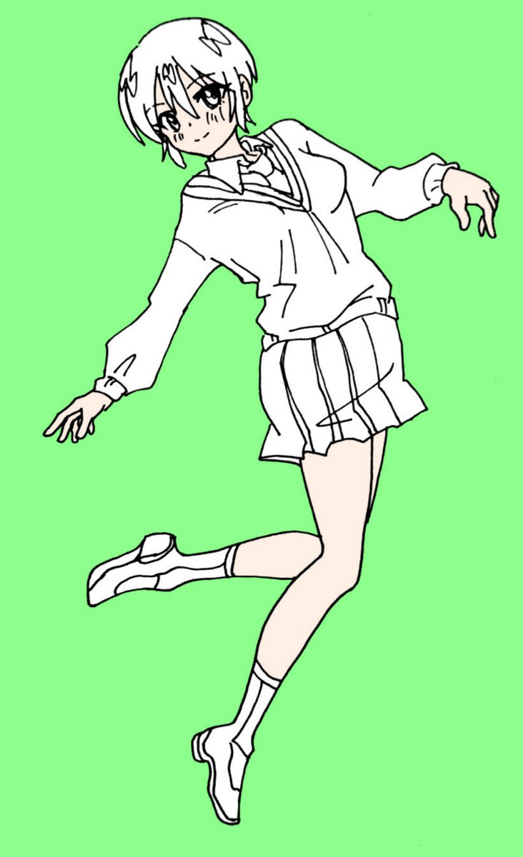 「#1日1絵(模写あり)Ⅴ 109/365     嬉しそうなマチュ   #マチュ」|伊吹天花🦄漫画家のイラスト