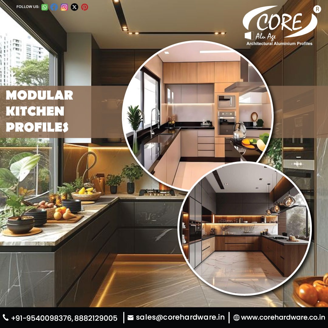 corealuage's tweet image. Transform your kitchen into a masterpiece! ✨Core's Modular Kitchen Profiles offer sleek design, durability, and functionality. Upgrade your space with style.

#ModularKitchen #KitchenDesign #KitchenInspo #KitchenGoals #InteriorDesign #KitchenProfiles #ModernKitchen #CoreHardware