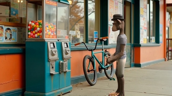 Chef Pancho Poppins Presents
🎟️ The Bored Bubblegum Machine!
5555 Handdrawn  Gumball Character traits by <a href="/idrawanimation/">Jacopo Lanza</a> 
Mint Date: April 22nd 2025
Mint Price TBD

Pancho Poppins didn’t grow up with bubblegum.
Back in the day, at Big Ape Grocery far from the jungle, he found a