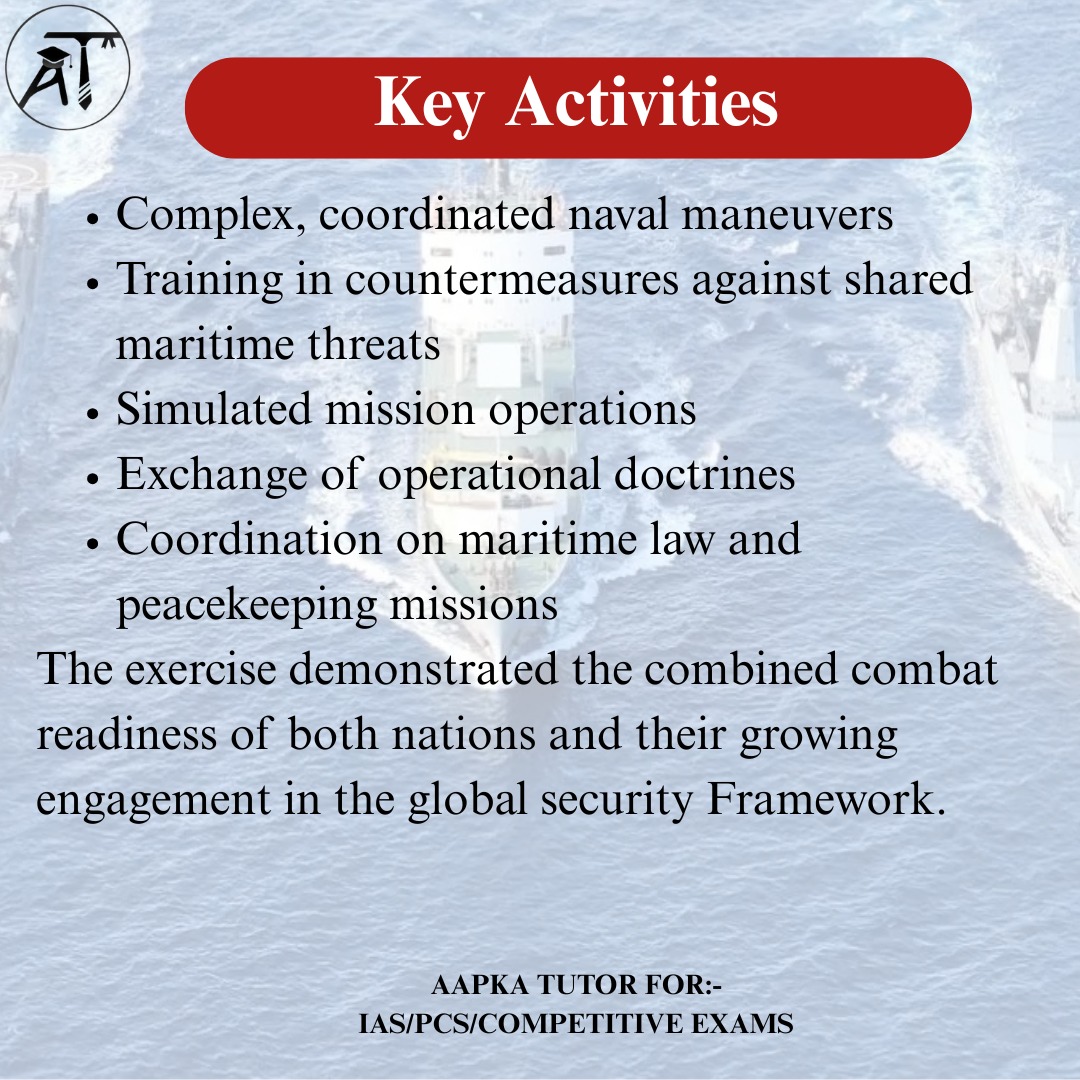 TutorAapka's tweet photo. INDRA-2025: A Powerful Symbol of India-Russia Naval Cooperation!

#INDRA2025

#IndiaRussia #NavalCooperation

#NavalExercise #IndianNavy #Navy

#MaritimeLaw #Maritime #India

#Russia #Defence #UPSC #IAS https://t.co/ttGq374QpL