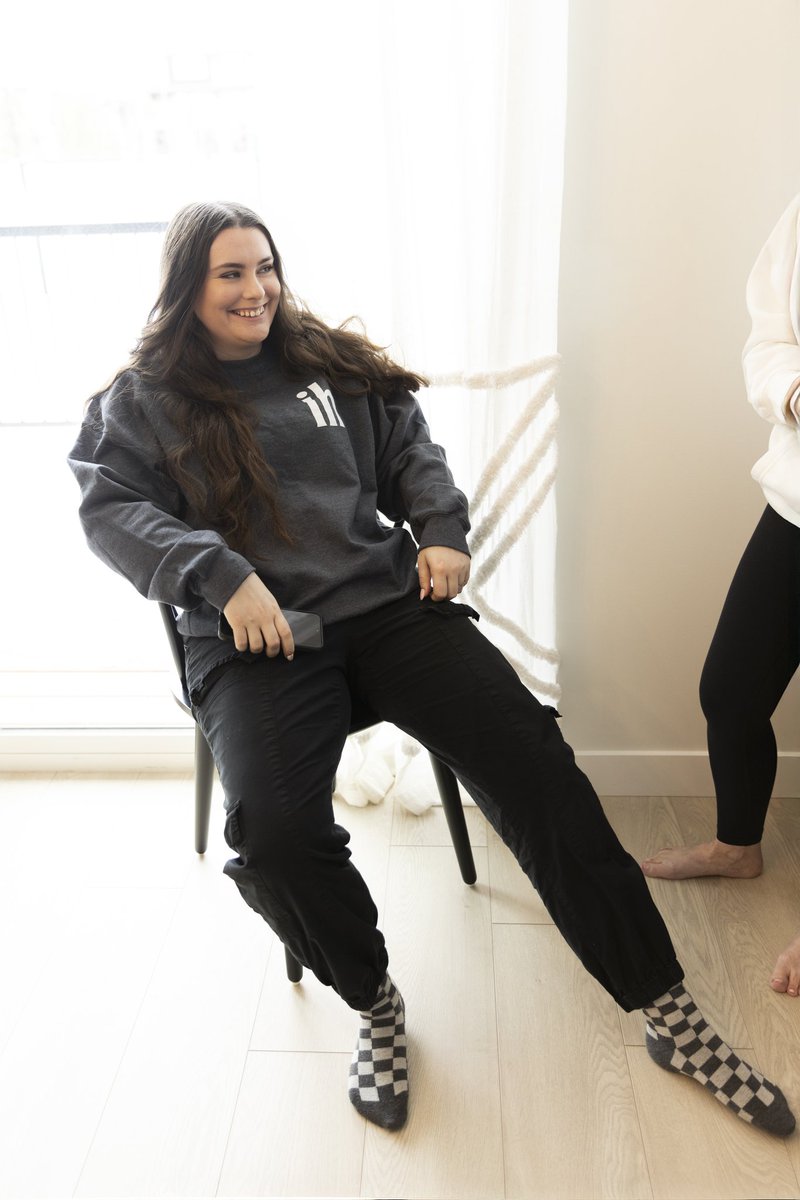 I did some modeling and then the photographer caught me lounging.