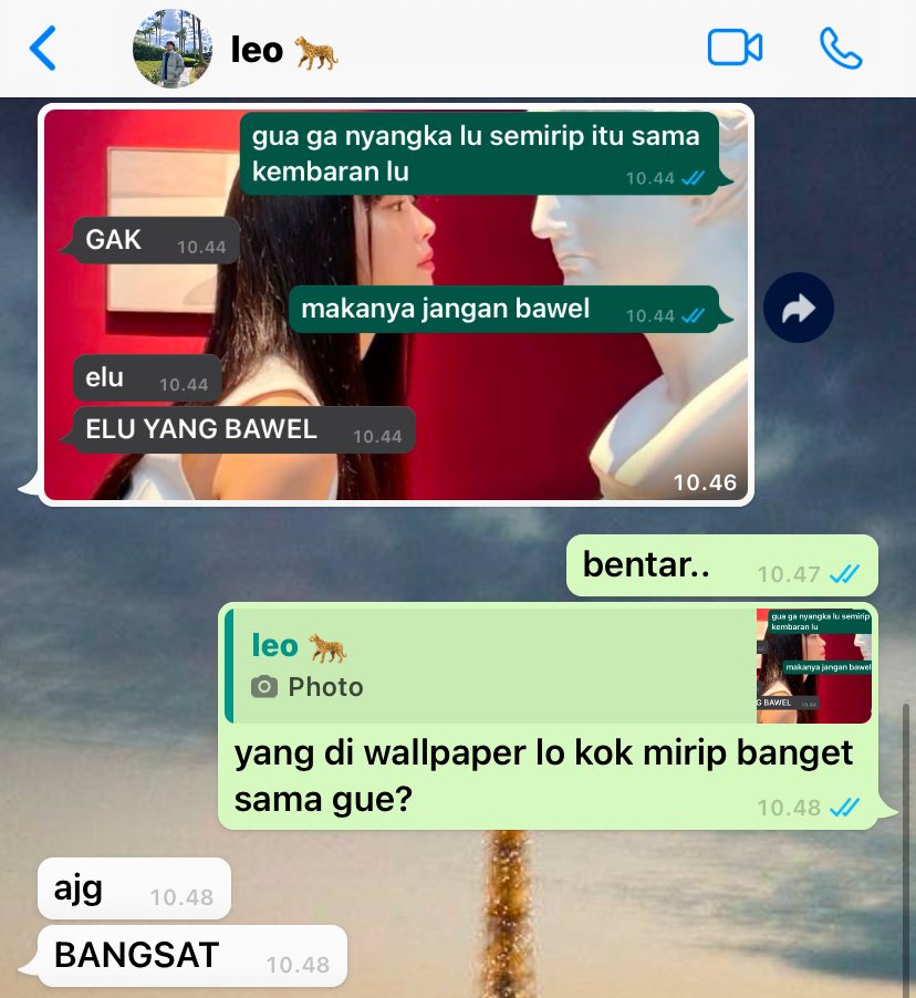 ceeiiiz's tweet photo. ketauan pakai wallpaper muka mbak crush 🐆

a #dominsi few tweets au
— by @ ceeiiiz https://t.co/jQV9R7eMvr
