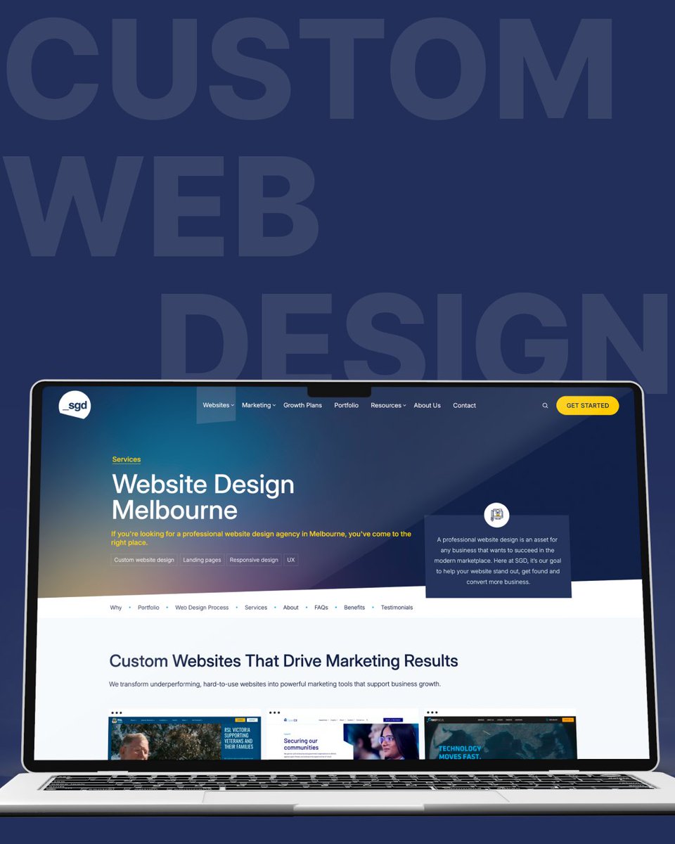 SrslyGoodDesign's tweet image. Your website is your digital storefront so make it count! At SGD, we create custom, high-performing websites that not only look stunning but also drive traffic, leads, and conversions. Let’s build something great together: sgd.com.au/melbourne-webs…
#WebDesign  #CustomWebsites