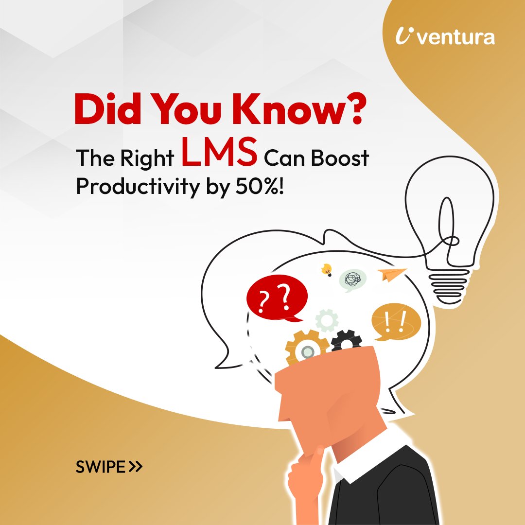 venturalearning's tweet photo. Investing in the right #LMS is not just about training; it’s about business impact. Employees who receive structured learning opportunities are more engaged, productive &amp; loyal.

If your current system isn’t delivering these results, it’s time to rethink your strategy. https://t.co/2pDYug0NUI