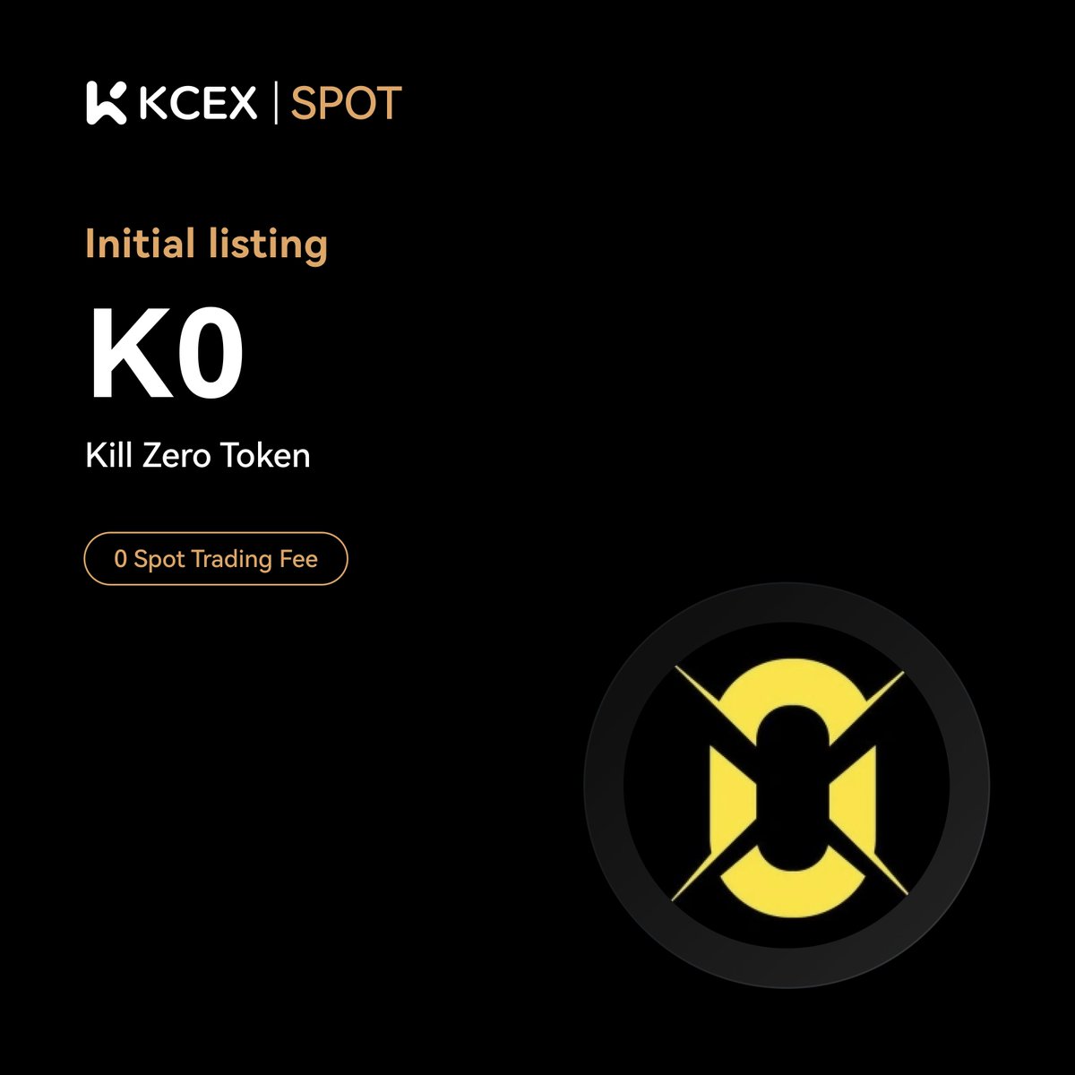 #KCEX Initial Listing Announcement🔥

<a href="/burnsdefi_/">星火</a>, a meme coin on BSC, will be listed on KCEX spot trading market.

Trading Pair: $K0/USDT
💼 Deposits: Opened
⏰ Spot Trading Starts: 2025-04-09 08:00 (UTC)