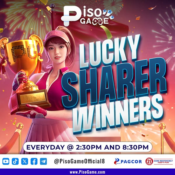 piso_game's tweet photo. 📷 Congrats sa ating Lucky Sharer – 1st Batch for April 9, 2025! 📷
Maraming salamat sa walang sawang pag-share, pag-comment, at suporta sa PisoGame! 📷 Narito na ang ating 1st batch ng masuswerteng winners ng mystery prize! 📷📷
📷 I-check ang iyong PisoGame account para sa prize details!
📷 Para sure na kasali ka sa susunod na draw, sundin ang tamang format ng pag-share at pag-comment:
📷 PisoGame ID: xxxxx
📷 #PisoGameShareBonus (para sa sharers)
📷 Winners announced daily at 2:30 PM & 8:30 PM! Huwag palampasin ang chance na manalo! 📷📷
📷 Di ka pa napili? Huwag susuko! Tuloy lang ang pagsali—baka ikaw na ang next winner! Isama mo na rin ang tropa mo para mas masaya! 📷📷
LINK: https://t.co/0lNdDAX0y0
📷 Sa ating mga winners, huwag kalimutang i-screenshot at i-post ang inyong panalo sa comments! Baka kayo ulit ang susunod na mapili! 📷📷
#PisoGameLuckyWinners #ShareCommentWin #PisoGameLegit 📷