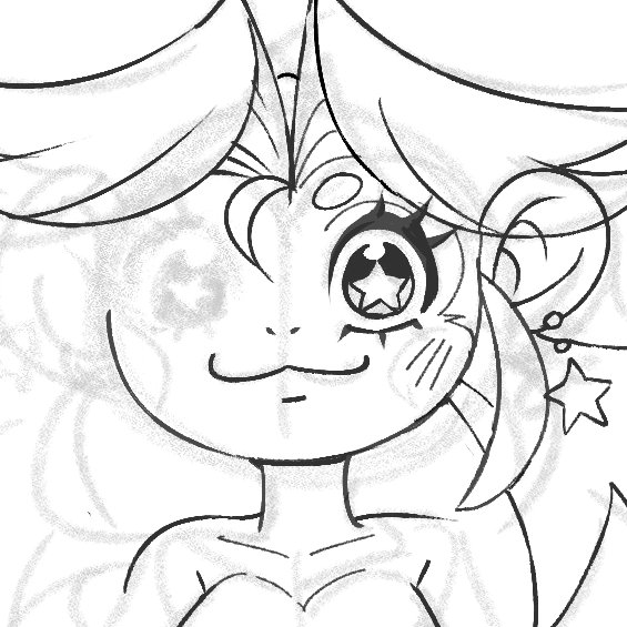 also I wanted to keep the surprise but I'm cooking 2 new oc's hehe 🐵🐰 