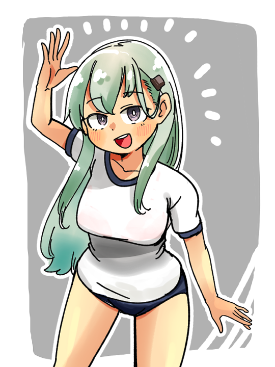 鈴谷(艦隊これくしょん) 「」|ごんのイラスト