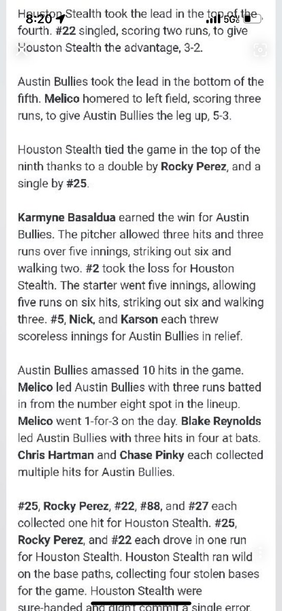 karmyne17's tweet photo. Had some great wins last weekend hard battles with the brothers but came out on top sat. Pitching 5 inning 6ks, 2 walks 3 hits 3 runs and sun. went 2-3 2 1b with go ahead RBI at the plate Sunday with some stolen bags #uncommitted #stillgrinding https://t.co/EWDvCSTEpL