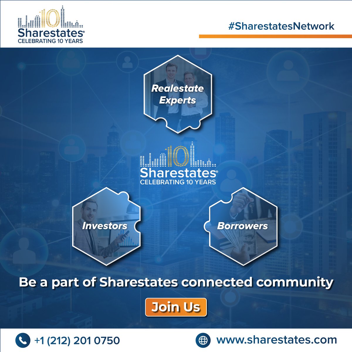 Be a part of the Sharestates Connected Community — where insights are shared, opportunities are created, and success is built together.
Let’s grow smarter, stronger, and more connected.
Visit : sharestates.com
contact us at: 📞 +1 212-201-0750
#Sharestates
