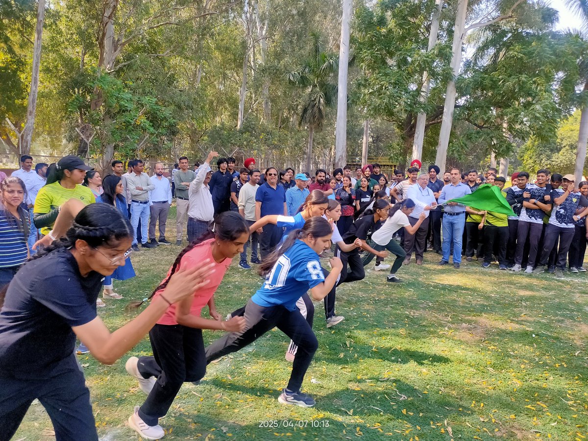 ISTC_Chandigarh's tweet photo. Inauguration of ISTC Sports Meet-2025 on 07 April 2025. https://t.co/GhbBdvyL8G