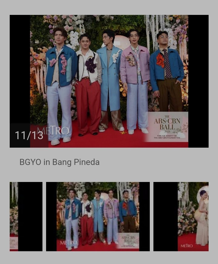 starlet_sn0w's tweet photo. .@bgyo_ph is included in @metrodotstyle's "The Best Colored Men's Looks At The ABS-CBN Ball 2025"
https://t.co/kjoHyPD47j
#MetroStyleWatch #BGYO @bgyo_ph https://t.co/nvJ2YfELVg
