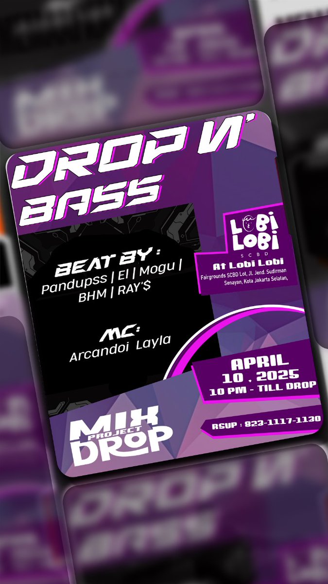 Arcandoi's tweet photo. Tomorrow jangan lupa Dateng nih at lobi lobi SCBD free entry 🔥 https://t.co/RAJ9vL3QCD
