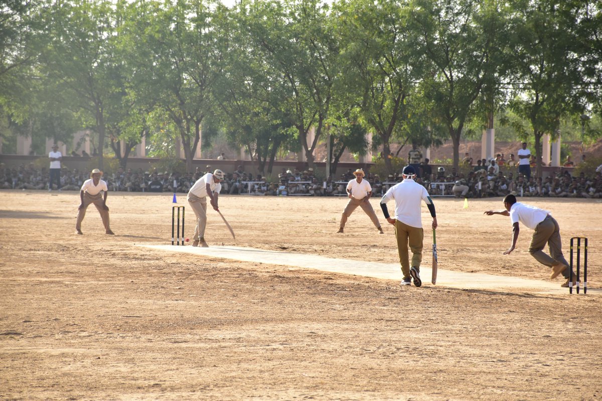 CISFTraining's tweet photo. Cricket fever hits MPRTC Behror!
The Inter-Coy Cricket Competition is underway, showcasing competitive spirit, teamwork & sportsmanship among participating companies. Get ready for thrilling matches! #Cricket2025 #MPRTCBehror #Sportsmanship @CISFHQrs https://t.co/dubkGhFGS5