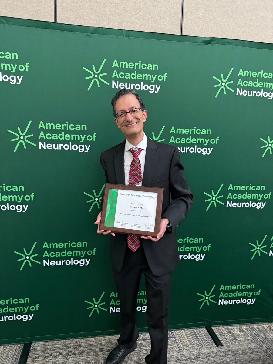 Navaz Karanjia, MD | UCSD Neurocritical Care (@dr_navaz) on Twitter photo UCSD NCC team is so proud of our esteemed Dr. Mahta! Congratulations again for receiving the 2025 A.B. Baker teacher recognition award, presented at the AAN annual meeting. <a href="/UCSDNeuro/">UCSD Neurosciences</a> UCSD NCC team is so proud of our esteemed Dr. Mahta! Congratulations again for receiving the 2025 A.B. Baker teacher recognition award, presented at the AAN annual meeting. <a href="/UCSDNeuro/">UCSD Neurosciences</a>