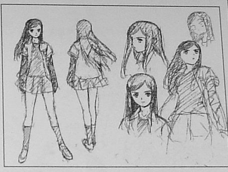 early character sketches (by hisayuki hirokazu)