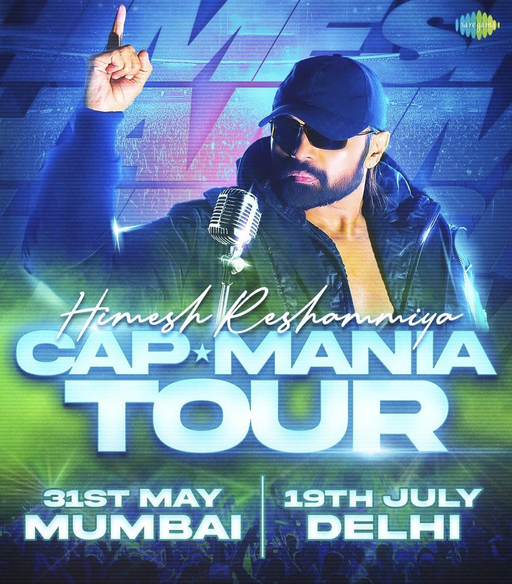 Himesh_World's tweet photo. Jab #HimeshReshammiya cap pehne kar stage pe aate hain... awaaz nahi, toofan laate hain!🧢

Brace yourself for CAPMANIA TOUR - the ultimate suroor-fest.❤️‍🔥🔥

Pre-registrations for early bird discount open on 9th April, 11:11 AM onwards.🎫

@HimeshMelodies #CapManiaTour https://t.co/dFeNxiKgEu