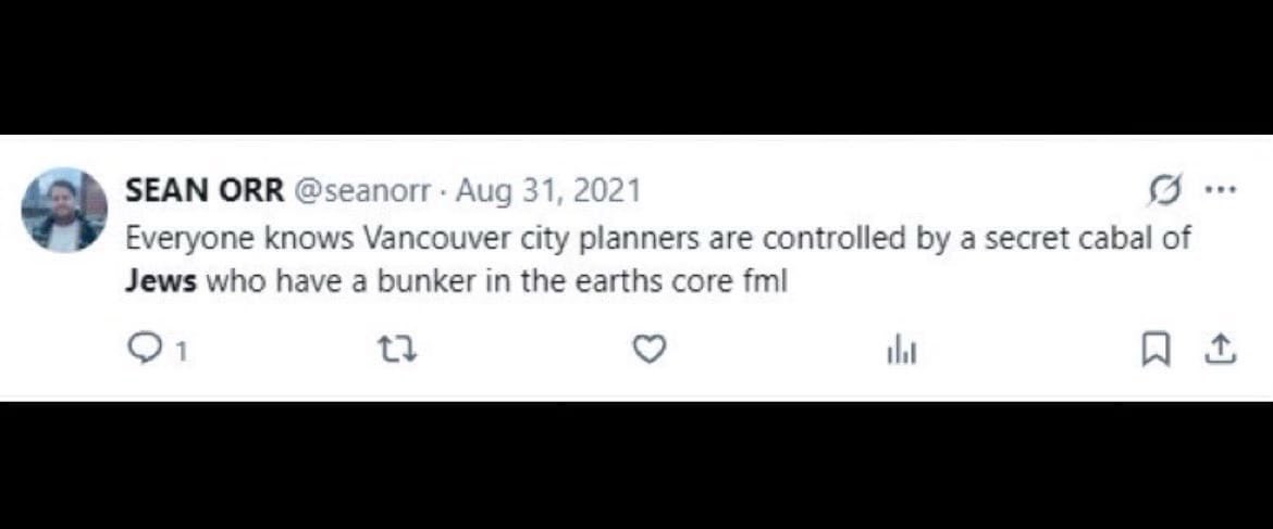 So it would appear that <a href="/seanorr/">SEAN ORR</a> has lots to say about Jews … it explains why he was so committed to twisting my words and getting me fired…. He seems to have it in for Jews. The hate is real. 

Have a look: