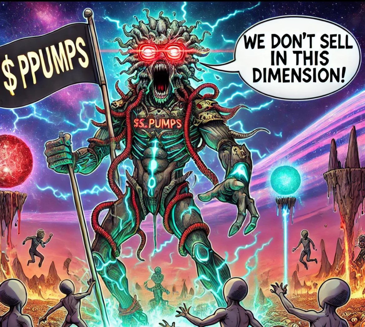 pumpfunpumps's tweet photo. “Paperhands running like it’s an alien invasion. We don’t sell in this dimension. $PPUMPS only goes interstellar.”
#PPUMPS #pumpdotpump #Solana #MemeCoin #CryptoDegens
#memecoin #HoldTheLine #deprem #memecoin https://t.co/eAkpqwwHsf