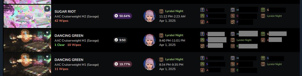 Just a shoutout to yall out there to take care if you see this Lyralei Night (Tonberry) guy in your team. 

tldr the guy joins us for week 1, told us he has a family emergency when savage dropped... but was actually raiding in another team

More in the replies