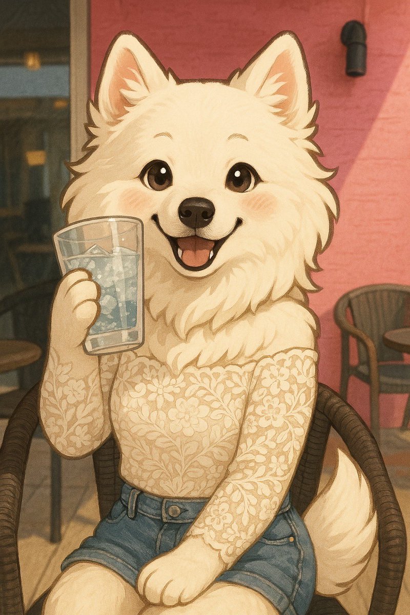友達が私の写真を使ってChatGPTで生成したくれた😂犬犬🐶 https://t.co/LNb3uhqHKo