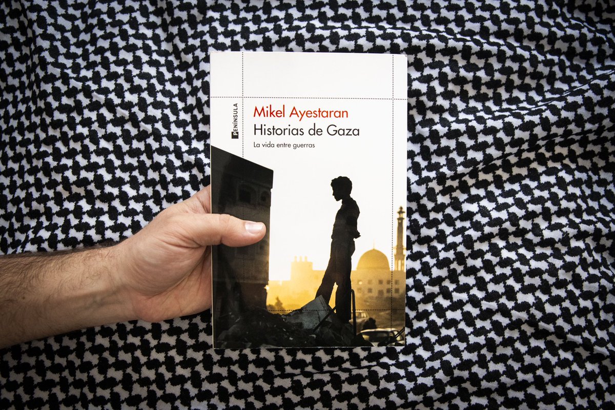 Ha llegado el día. Con todos ustedes: ‘ Historias de Gaza’
¡Salud y lectura!
#Gazavive 
<a href="/ed_peninsula/">Ediciones Península</a> 
planetadelibros.com/libro-historia…