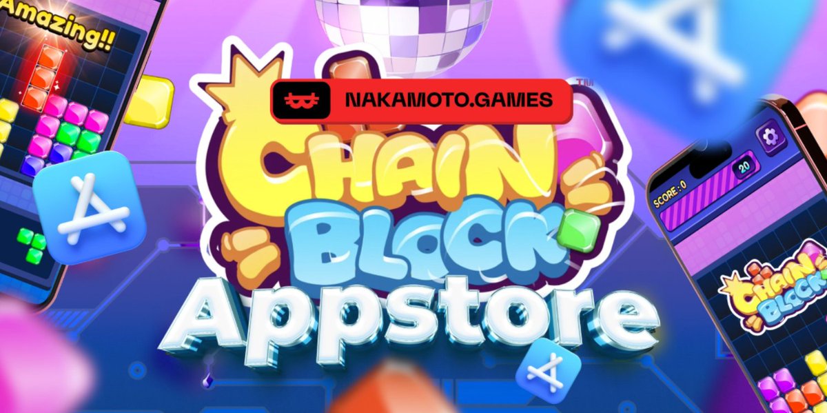 SebastianWols17's tweet photo. Nice to see that the @NakamotoGames team always thinks about different platforms! The ChainBlock game already launched on Android, and this Saturday will launch on iOS as well!

$NAKA is conquering both mobile, pc, web and TG gaming, and only consoles left form them to expand, you never know with this team!

They are aiming higher and higher!
Good stuff!