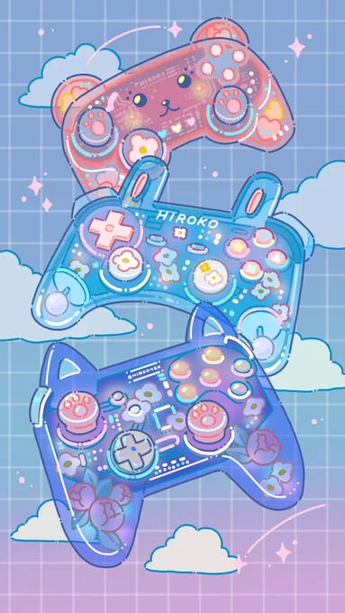 #PortfolioDayパステルカラーでちょっと懐かしいものを描いてます 