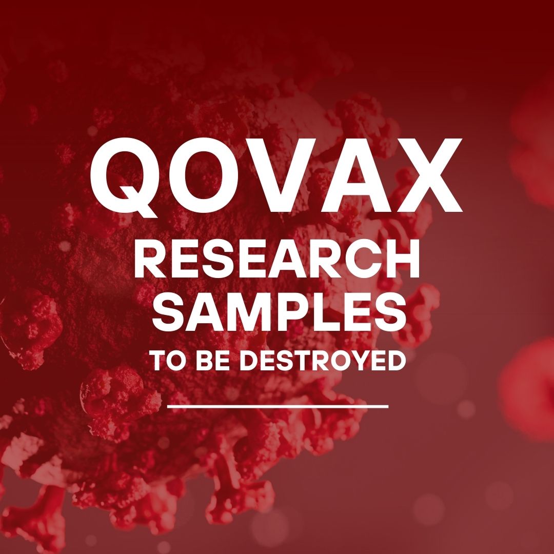 Participants in the QoVAX SET - a groundbreaking study into the safety and immune effects of COVID-19 vaccines - have just been informed that their blood samples will be destroyed, following the premature cancellation of the study by Queensland Health. Participants have also been