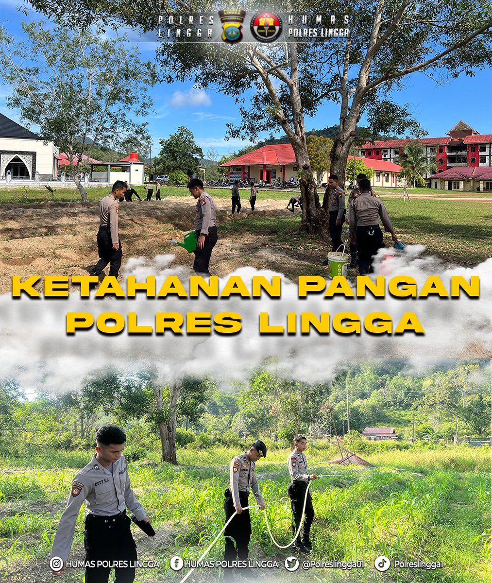 Trianjr45's tweet photo. *"KETAHANAN PANGAN POLRES LINGGA "*

@humaspoldakepri
@divisihumaspolri
@humaspolreslingga
@spripimpoldakepri
@polisi_indonesia
#swasembadapangan
#ketahananpangan
#polrimendukungketahananpangan
#polisicintapetani
#polri
#polreslingga
#kabupatenlingga
#kepulauanriau https://t.co/82DaWyzWzg