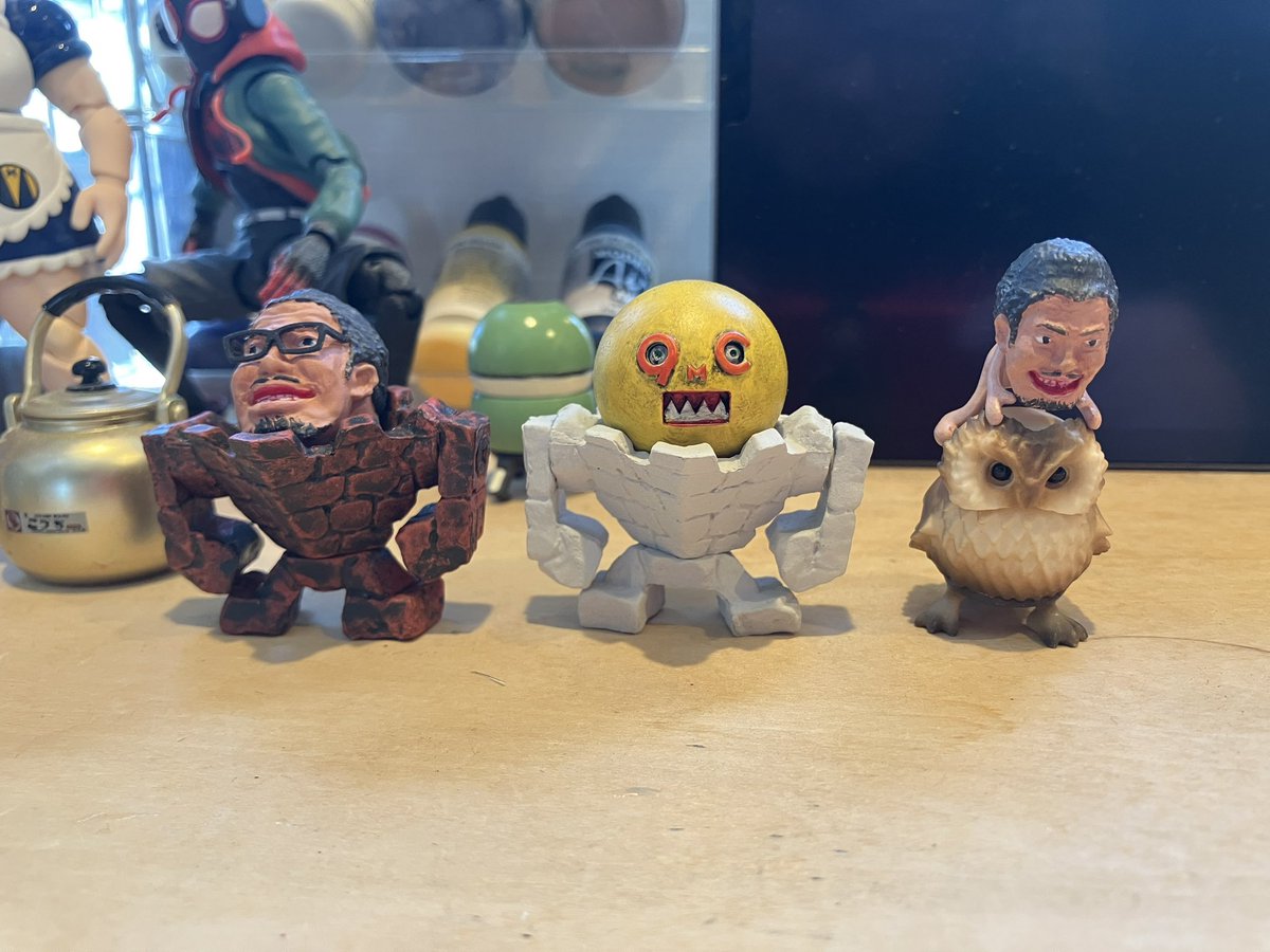 gegangen_has's tweet photo. #9MC 
#クレイマン 
#ボンゲ式TOYS 
#ゴリラの檻 https://t.co/UJIf7z26dm