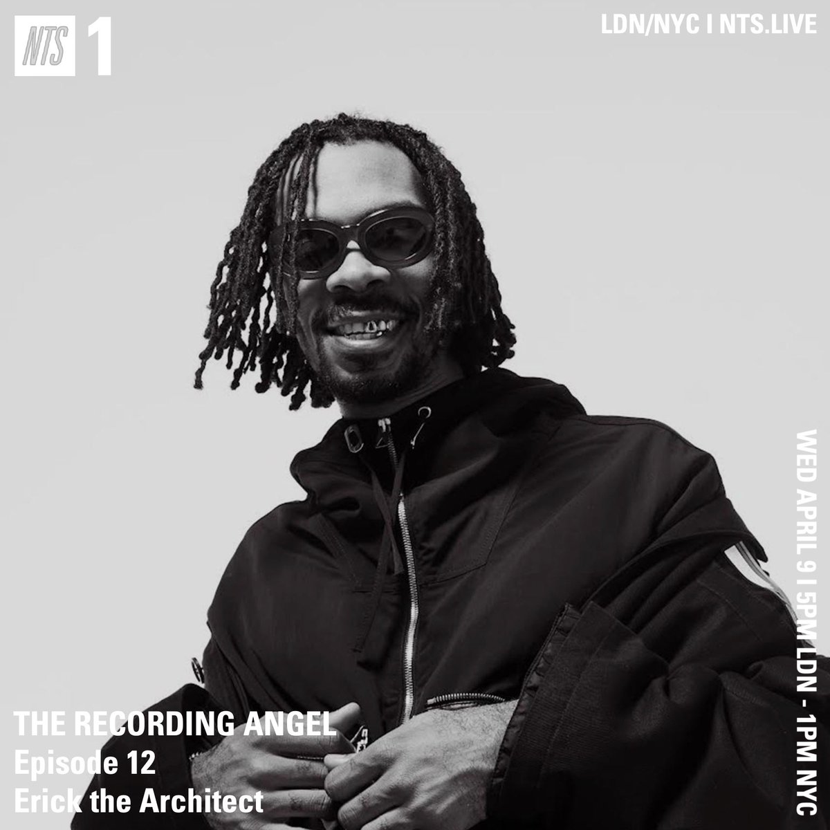 The Avalanches (@theavalanches) on Twitter photo The Recording Angel with @theavalanches
Special guest <a href="/erickarcelliott/">erick the architect</a> .
Live on @nts_radio Wednesday April 9. 5pm LDN / 1PM NYC
New <a href="/erickarcelliott/">erick the architect</a> previews The Recording Angel with @theavalanches
Special guest <a href="/erickarcelliott/">erick the architect</a> .
Live on @nts_radio Wednesday April 9. 5pm LDN / 1PM NYC
New <a href="/erickarcelliott/">erick the architect</a> previews