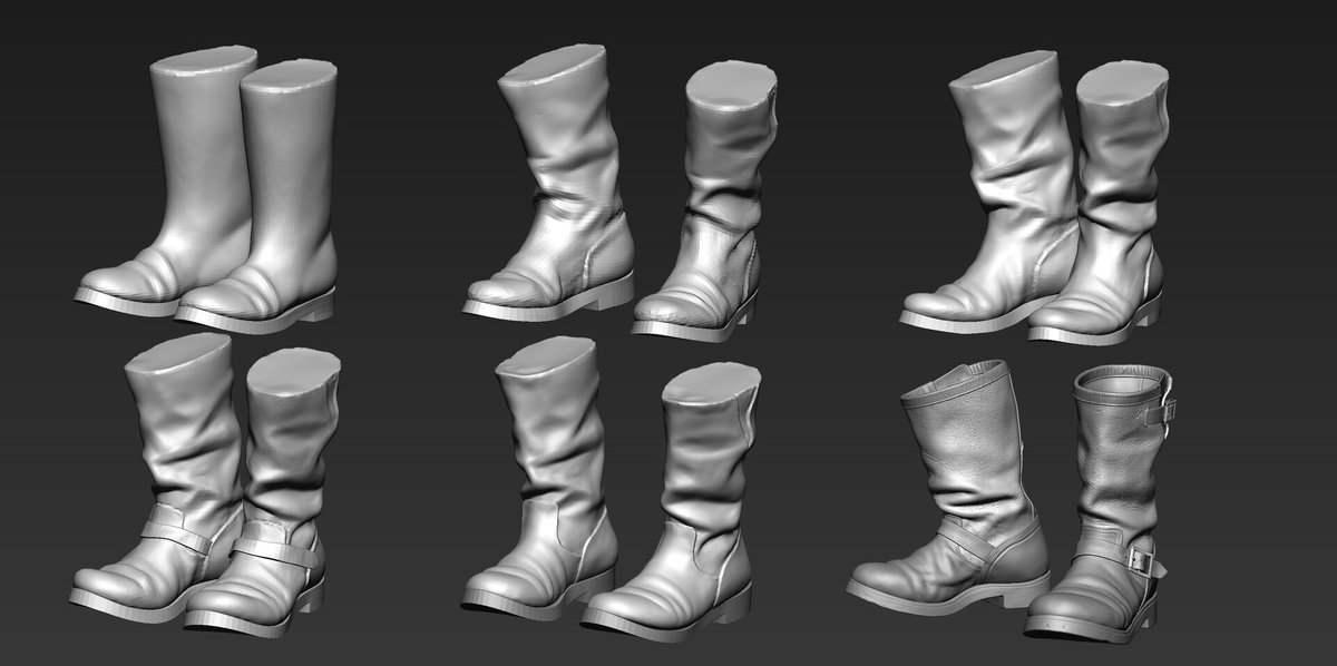A little bit of the work process #Engineersboots

#3dart #gamedevelopment #gameart