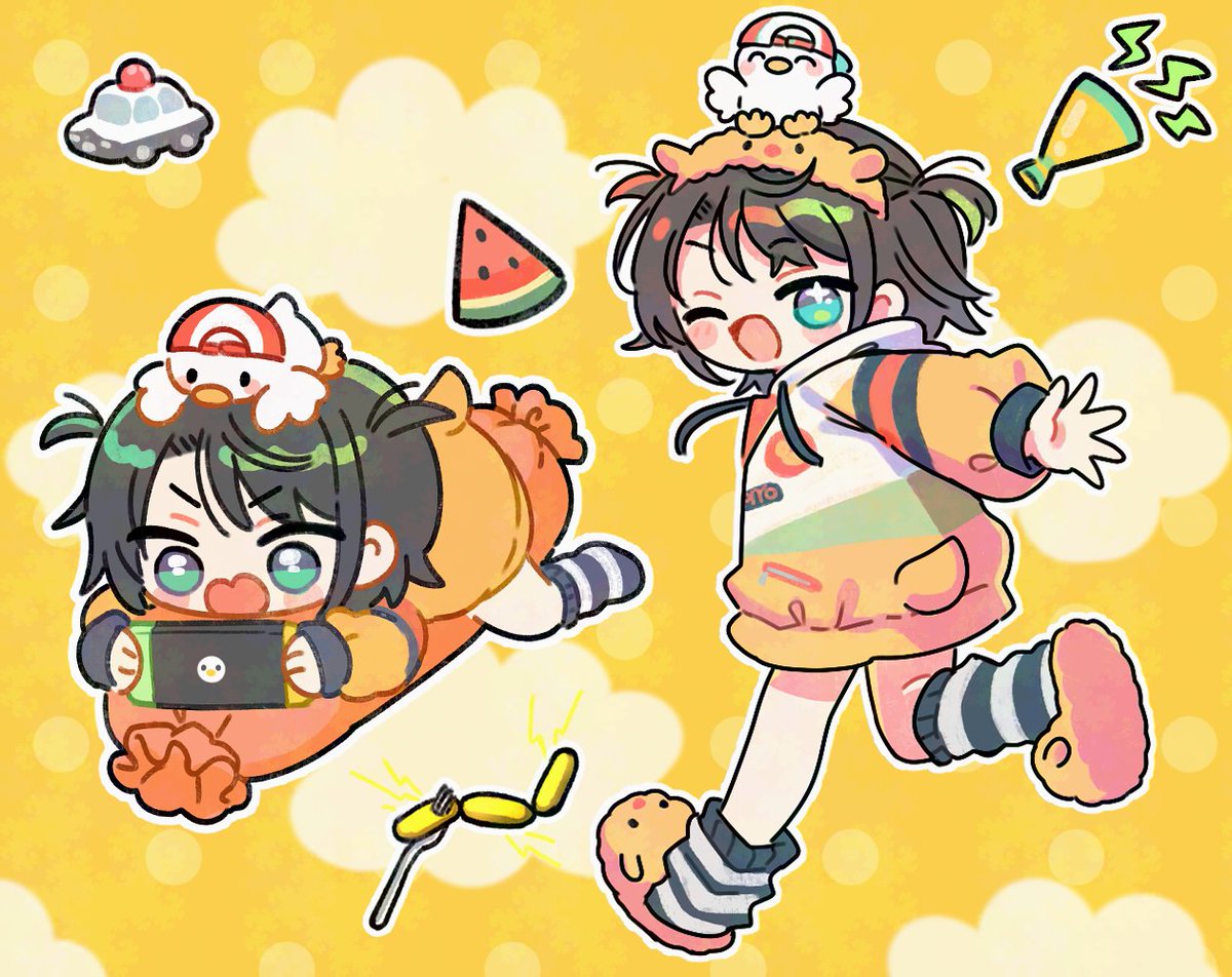 今日起きたらちょっと喉が掠れてたから、
今から病院行ってくる！！！！
今日の配信は大事みておやすみします！！

ゆっくり休んで喉を休めて明日復活しゅば！🐣🌼