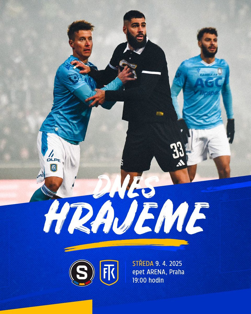 FK_Teplice's tweet photo. 🆚 AC Sparta Praha
📍 epet ARENA, Praha
⏰ 19:00
🏁 Starý - Pečenka, Slavíček (Vokoun)
🖥️ Radina, Machač
🔭 Vidlák, Pech.
🎫 https://t.co/UL7qZi73N6
💰https://t.co/nevbhWirMh
#️⃣ #MOLcup #fkteplice #SPATEP https://t.co/8bP3RI2tOo