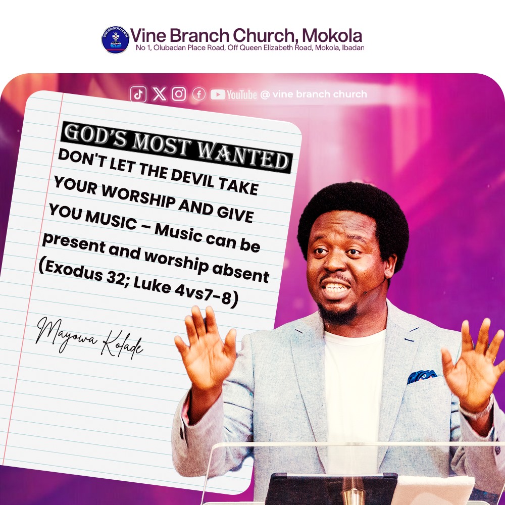 VBCmokola's tweet photo. #God'sMostWanted
#SpringService
#VBCMokola
#VineBranchChurch
@MayowaKolade https://t.co/URecS3DQPe