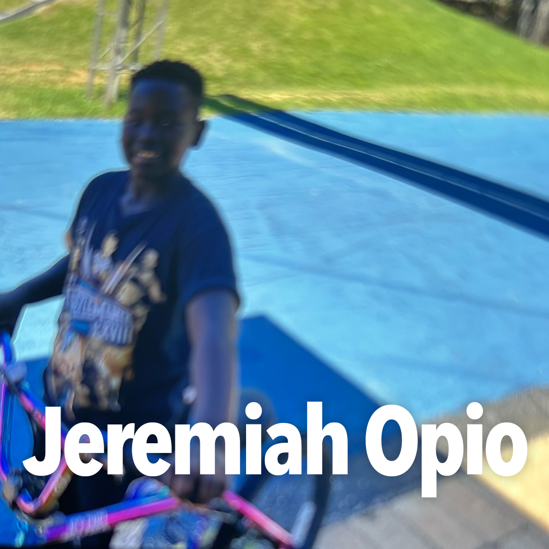 LebanonPD's tweet photo. **MISSING JUVENILE **

The Lebanon Police Department is requesting the public’s assistance in locating 10-year-old Jeremiah Opio. He left on his bicycle around 7 PM in the Five Oaks Court neighborhood and never returned. Jeremiah is 4’11” and around 110 pounds. He was last seen wearing green pajama pants, a green shirt, and a green jacket. His bicycle is blue and purple. If you have any information on the whereabouts of Jeremiah, please contact 911 immediately or the Lebanon Police Department directly at 615-444-2323.