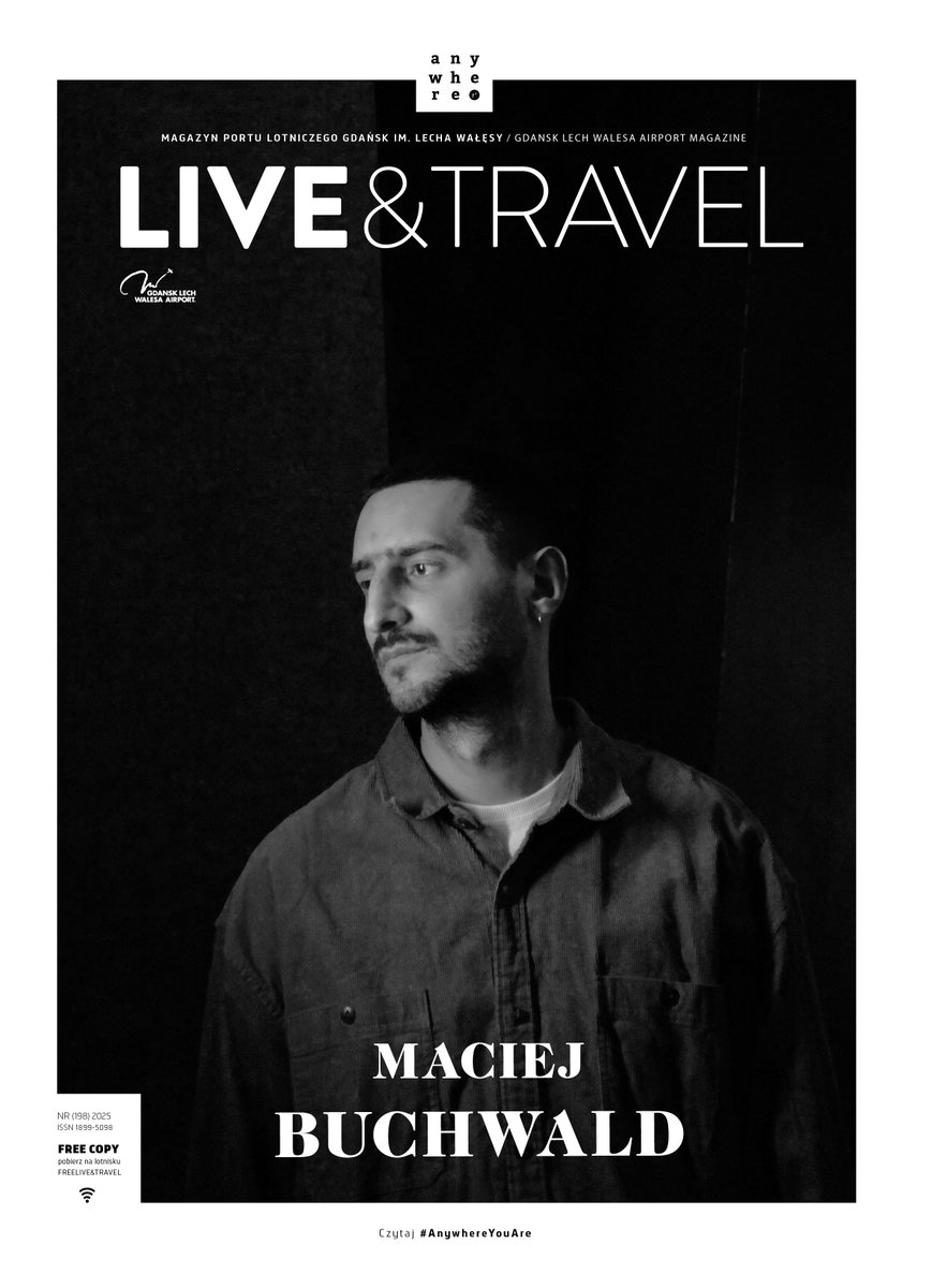 anywherepl's tweet photo. #AnywhereIssue
Twórca serialu "1670" - kultowej produkcji, która podbiła serca Polaków - Maciej Buchwald na okładce Live&Travel dla @AirportGdansk 🔥📲 https://t.co/9c5WIUX3OL Zdjęcia wykonał Michał Buddabar!
#AnywhereYouAre #maciejbuchwald #serial1670 https://t.co/2PMqNEM9aT