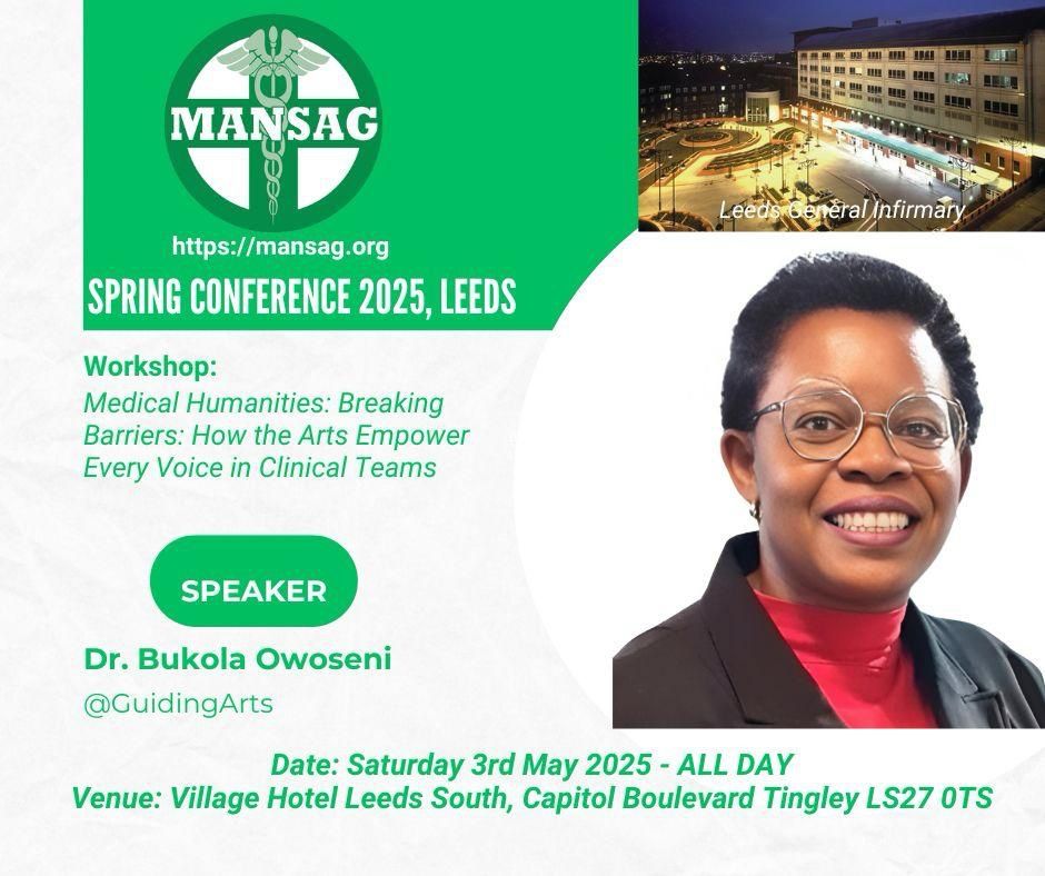 MANSAG_uk's tweet image. Counting down to Saturday 3rd May?
Register now via : eventbrite.co.uk/e/2025-mansag-…
Looking forward to meeting oue speakers
@KSunmboye @DrMaggiePrevent @GuidingArts