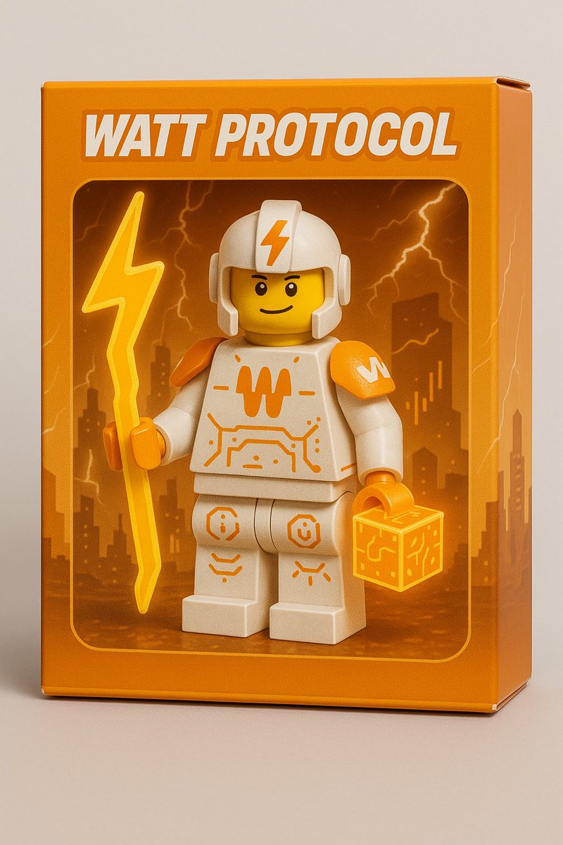 AdiCrypto's tweet photo. The action figure of @wattprotocol  is here! the rumour said it can generate real yield for its owner ⚡️

take a look, they are still building and it still... very... early.. 👀

👉https://t.co/9nohNEOTWU https://t.co/7RTUsEo2pe
