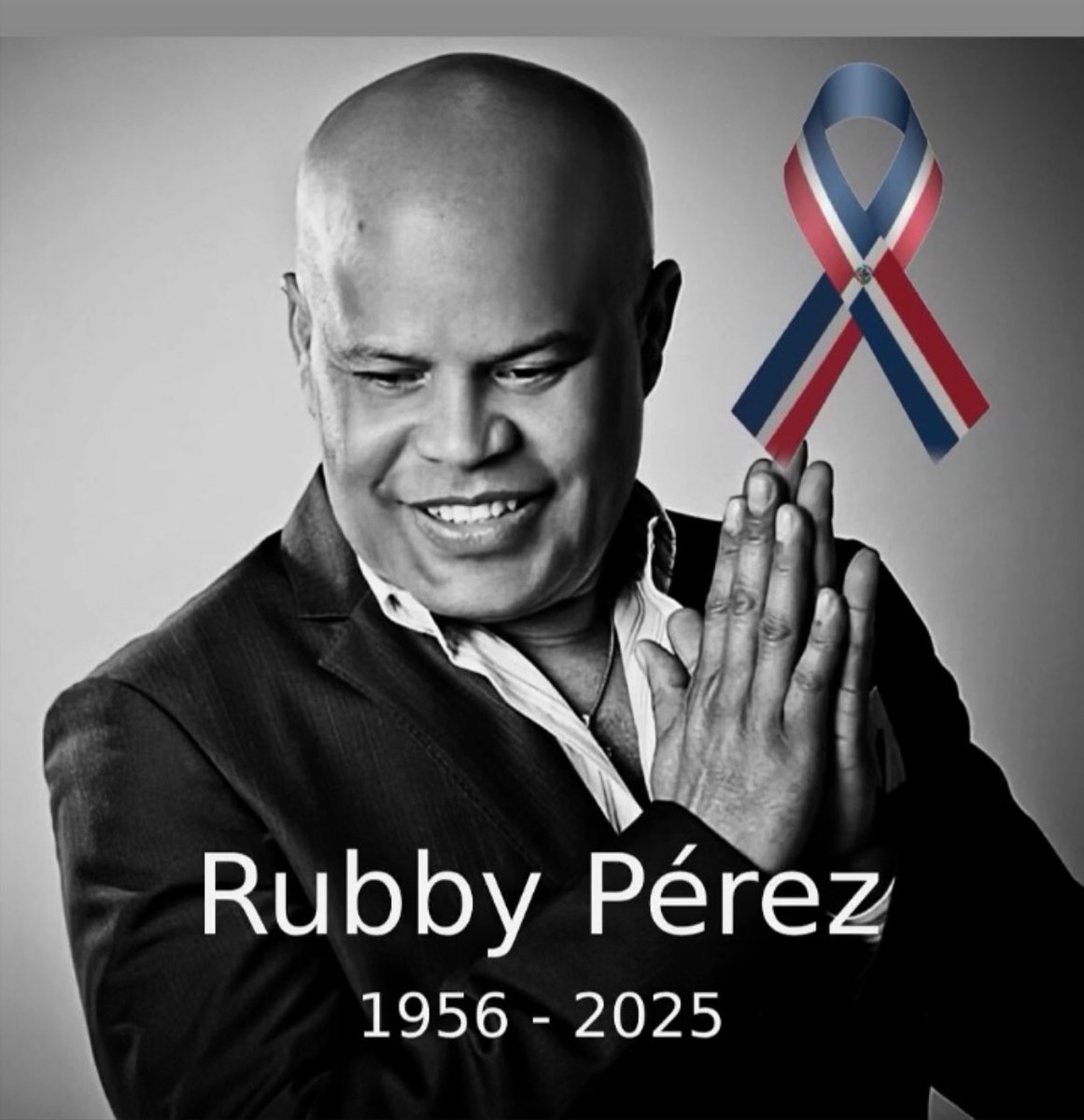 williecolon's tweet photo. QUERIDA REPÚBLICA DOMINICANA 

Hoy compartimos el inmenso dolor de una nación que llora la partida de uno de sus más grandes hijos. Rubby Pérez no solo fue una voz inigualable, sino también un símbolo de alegría, identidad y orgullo para su gente. Su merengue resonó en cada rincón del país, elevando el espíritu de quienes lo escuchaban y uniendo corazones en cada baile.

Me uno en oración y solidaridad con cada dominicano, con las familias afectadas y con quienes hoy enfrentan este momento tan difícil. Que la memoria de Rubby, con su energía vibrante y su risa contagiosa, y de todas las vidas perdidas, sea luz en medio de la oscuridad. Que su legado musical perdure y siga inspirando a las futuras generaciones a celebrar la vida con la misma pasión que él lo hizo.

Con profundo respeto y cariño, siempre recordaremos a Rubby Pérez, el merenguero con la voz más alta, cuya música vivirá eternamente en nuestros corazones.

Willie Colón