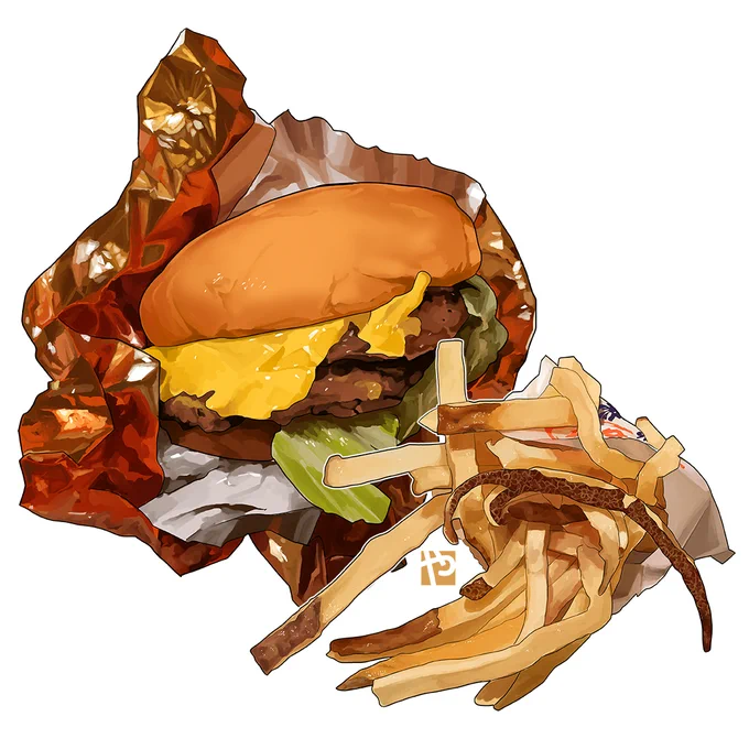 Am I too late for #PortfolioDay ?I'm Seattle based Food illustrator and hope to do more food illustrations for restaurants!! 