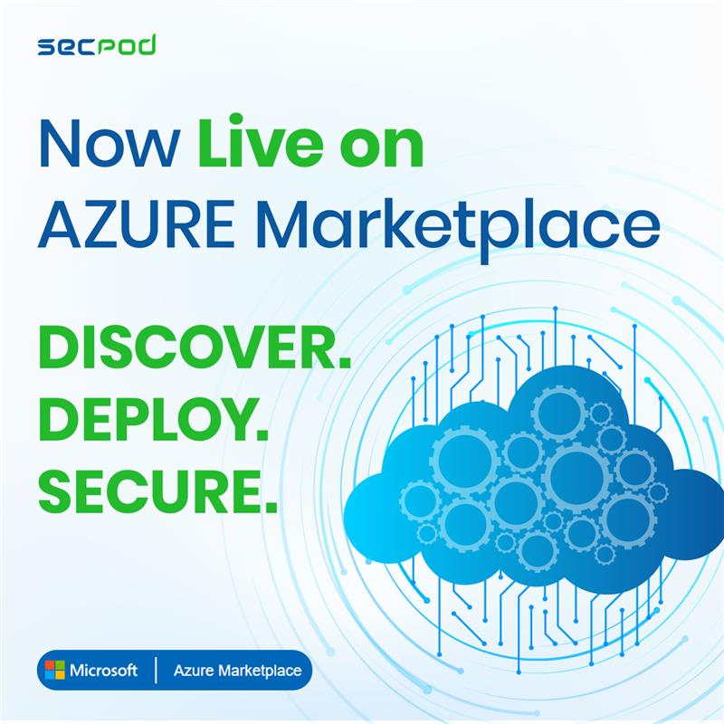 SecPod's tweet photo. 🚀 We’re LIVE on Microsoft Azure Marketplace!

You can now seamlessly deploy and scale SecPod’s SanerCVEM platform directly from the Azure ecosystem.
 
Explore now: https://t.co/6l6Ms2VCKx

#azure #secpod #miscrosoft #cybersecurity #AzureMarketplace https://t.co/QZp8FSd7Ke