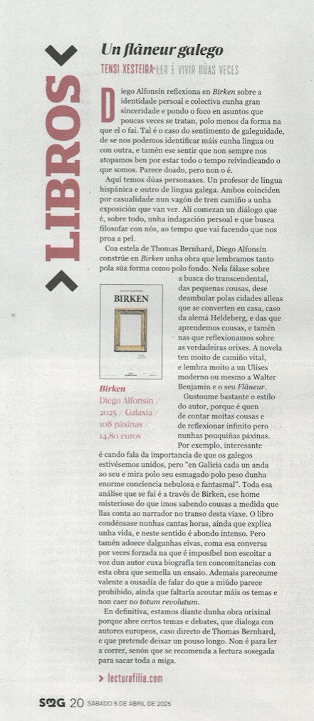 Editorial Galaxia (@edgalaxia) on Twitter photo Tensi Gesteira <a href="/Lecturafilia/">Lecturafilia 📚♀️</a>: "Estamos diante dunha obra orixinal porque abre certos temas e debates, que dialoga con autores europeos" #birken #sermosgaliza <a href="/NosDiario/">Nós Diario</a> Tensi Gesteira <a href="/Lecturafilia/">Lecturafilia 📚♀️</a>: "Estamos diante dunha obra orixinal porque abre certos temas e debates, que dialoga con autores europeos" #birken #sermosgaliza <a href="/NosDiario/">Nós Diario</a>
