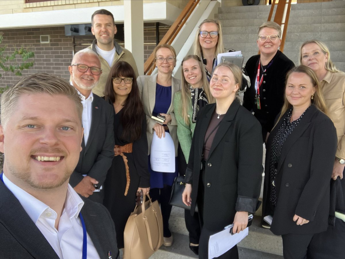 CANBERRA | This week, the Embassy hosted the Unit for Consular Assistance for crisis and preparedness training and exercises. The visitors also had the pleasure to meet with Nordic and Estonian Colleagues to exchange views on local and regional cooperation and developments.