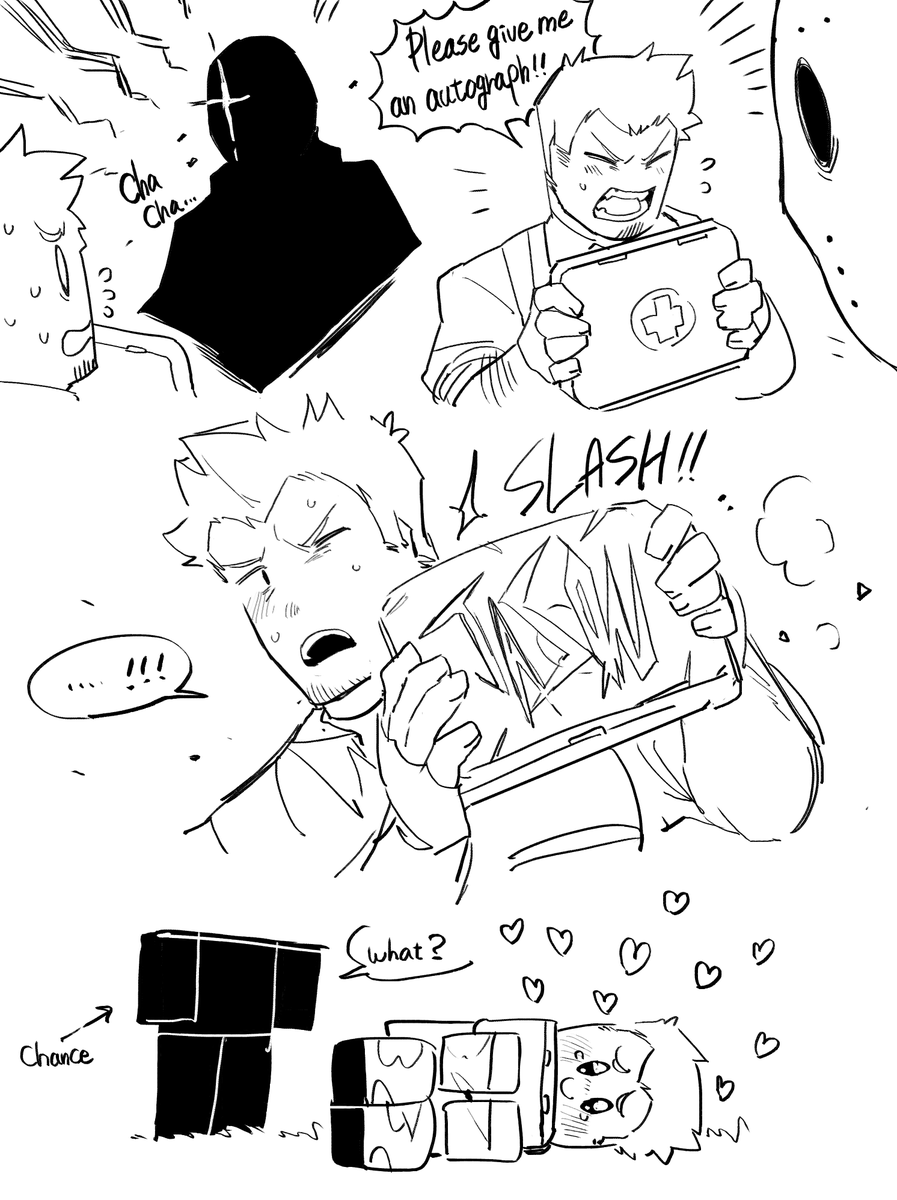 my headcanon
Guest is a fan of classic horror movies
(you can read it from right to left) 
