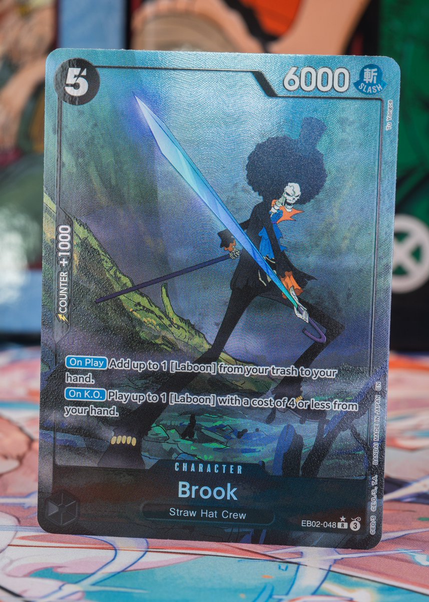 OPCG EXTRA BOOSTER -Anime 25th Collection- [EB-02] CARD REVEALS: This time  it's new Black cards! Check them out! EB02-040 Kyros EB02-048 Brook Release  Date: May 9 Details: https://t.co/YHwQwTZVya #ONEPIECE #onepiececardgame