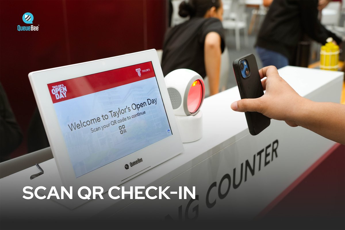 Im_QueueBee's tweet image. QueueBee Solution was on the move at Taylor&apos;s University Open Day last month!🎓

From check-in to one-to-one academic counselling, our virtual queue system and digital signage keep your university open day running smoothly and stress-free!

#Queuebee #TaylorsUniversity