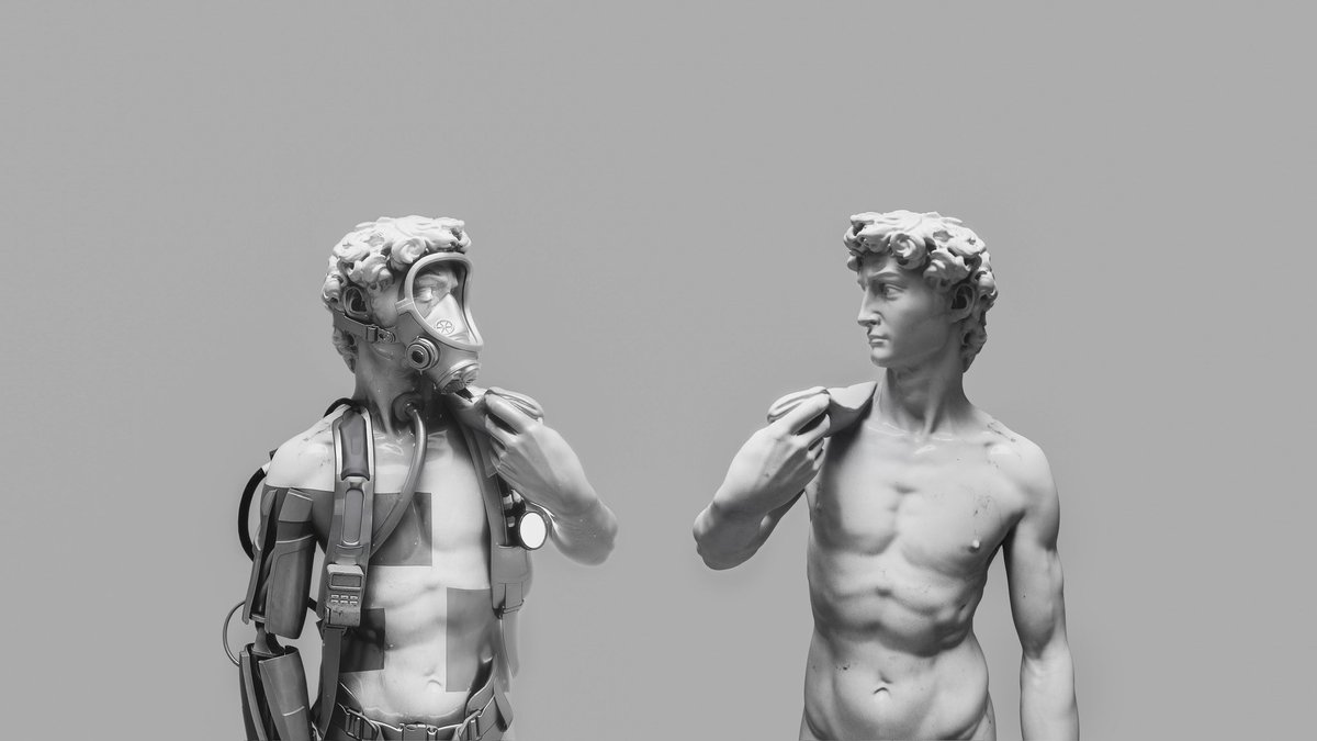 tauma_art's tweet photo. Gm!

This piece, exhibited at @RifugioDigitale thanks to @linda__global  @keigowda @Sinbadilmarino was deeply connected to the Renaissance, the strong relationship between past and future starting with classical art that has very strong roots in me.
@dimensionsets https://t.co/2P8P0LOcC3
