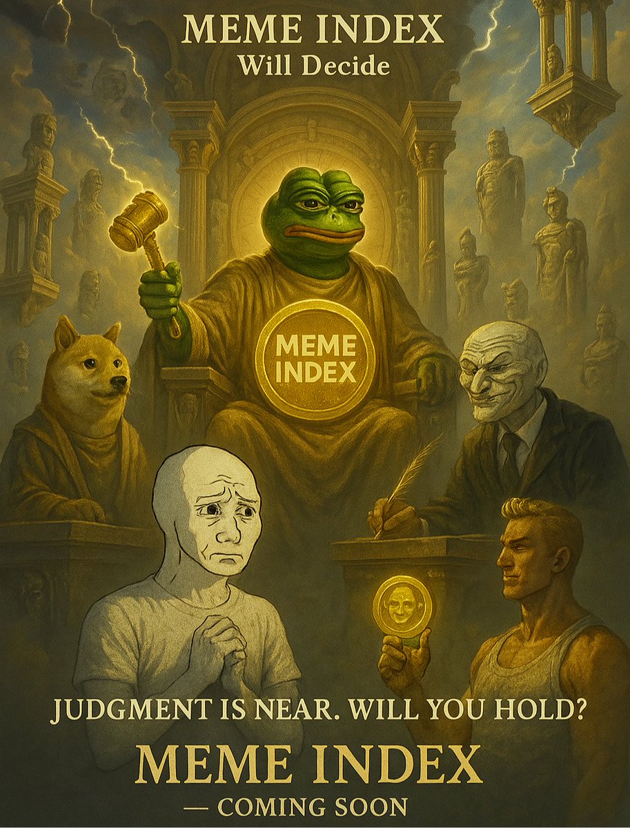 El mercado está desangrándose, pero en MEME INDEX. Nos mantenemos firmes, inquebrantables. El mercado se recuperará, quienes con manos vacías vendieron o dudaron en comprar ahora observarán desde la barrera. $MEMEX no solo subirá, sino que explotará, elevándose hasta los cielos.